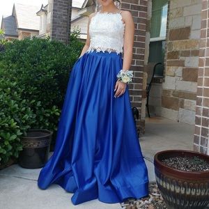 Two Piece Prom Dress